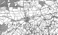 Old Map of Staple Fitzpaine, 1886 - 1903