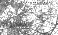 Old Map of Staple Hill, 1881 - 1902