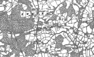 Old Map of Staplecross, 1897 - 1908