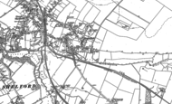 Old Map of Stapleford, 1885
