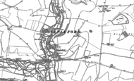 Old Map of Stapleford, 1899 - 1900