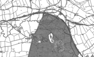 Old Map of Stapleford, 1902