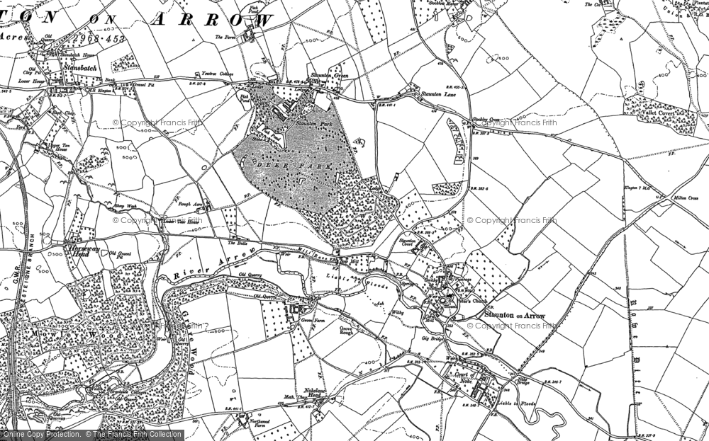 Staunton on Arrow, 1885