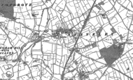 Old Map of Staveley, 1890 - 1892