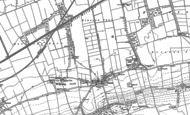 Old Map of Staxton, 1889