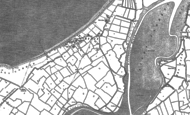 Old Map of Steart, 1886
