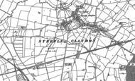 Old Map of Steeple Claydon, 1898