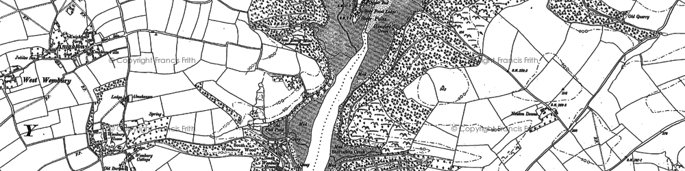 Old map of Steer Point in 1905