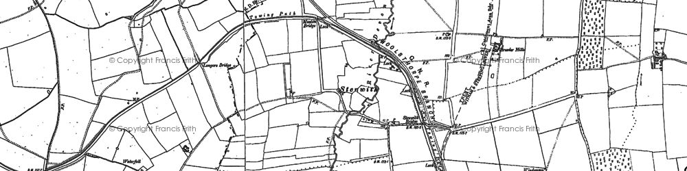 Old map of Stenwith in 1886