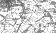Old Map of Steventon, 1884 - 1902