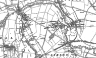 Old Map of Stibbington, 1885 - 1899