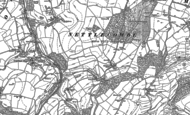 Old Map of Sticklepath, 1887