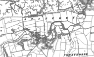 Old Map of Stiffkey, 1886