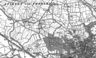 Old Map of Stirton, 1893 - 1907