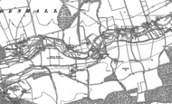 Old Map of Stitchcombe, 1899