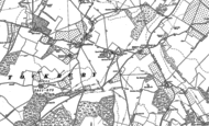 Old Map of Stockbury, 1895 - 1896
