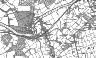 Old Map of Stocksfield, 1895
