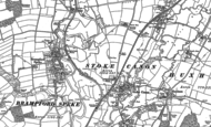 Old Map of Stoke Canon, 1886 - 1888