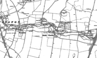 Old Map of Stoke Charity, 1894