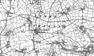 Old Map of Stoke Climsland, 1905