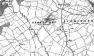 Old Map of Stoke Dry, 1902