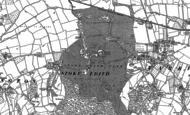 Old Map of Stoke Edith, 1886
