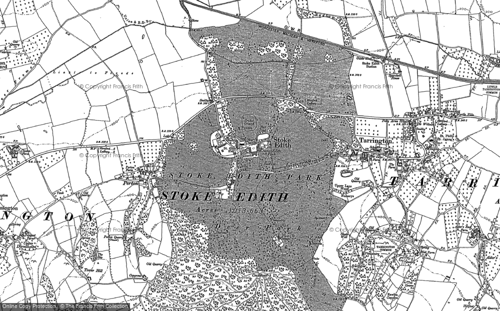 Stoke Edith, 1886