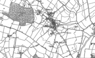 Old Map of Stoke Goldington, 1899 - 1950