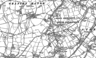 Old Map of Stoke Heath, 1883