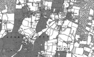 Old Map of Stoke Poges, 1897