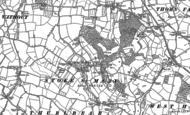 Old Map of Stoke St Mary, 1886 - 1903
