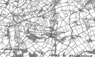 Old Map of Stoke St Milborough, 1883