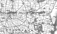 Old Map of Stokenham, 1905