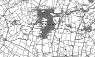 Old Map of Ston Easton, 1884