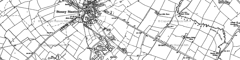 Old map of Stoney Cove in 1901