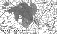 Old Map of Stoney Stoke, 1885