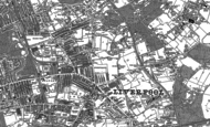 Old Map of Stoneycroft, 1891 - 1906