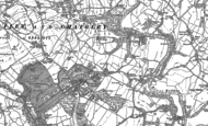 Old Map of Stonyhurst, 1892 - 1930