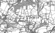 Old Map of Stopham, 1896