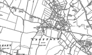 Old Map of Stotfold, 1900