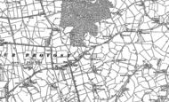 Old Map of Stour Row, 1900 - 1901