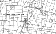 Old Map of Stragglethorpe, 1886 - 1904
