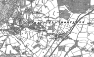 Old Map of Stratfield Mortimer, 1910