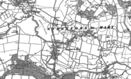 Old Map of Stratford St Mary, 1884 - 1896