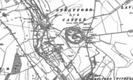 Old Map of Stratford Sub Castle, 1900