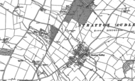 Old Map of Stratton Audley, 1919 - 1920