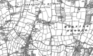 Old Map of Stratton St Michael, 1881 - 1883