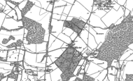 Old Map of Street End, 1895 - 1896