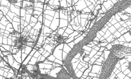 Old Map of Strefford, 1883