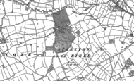 Old Map of Stretton en le Field, 1882 - 1900